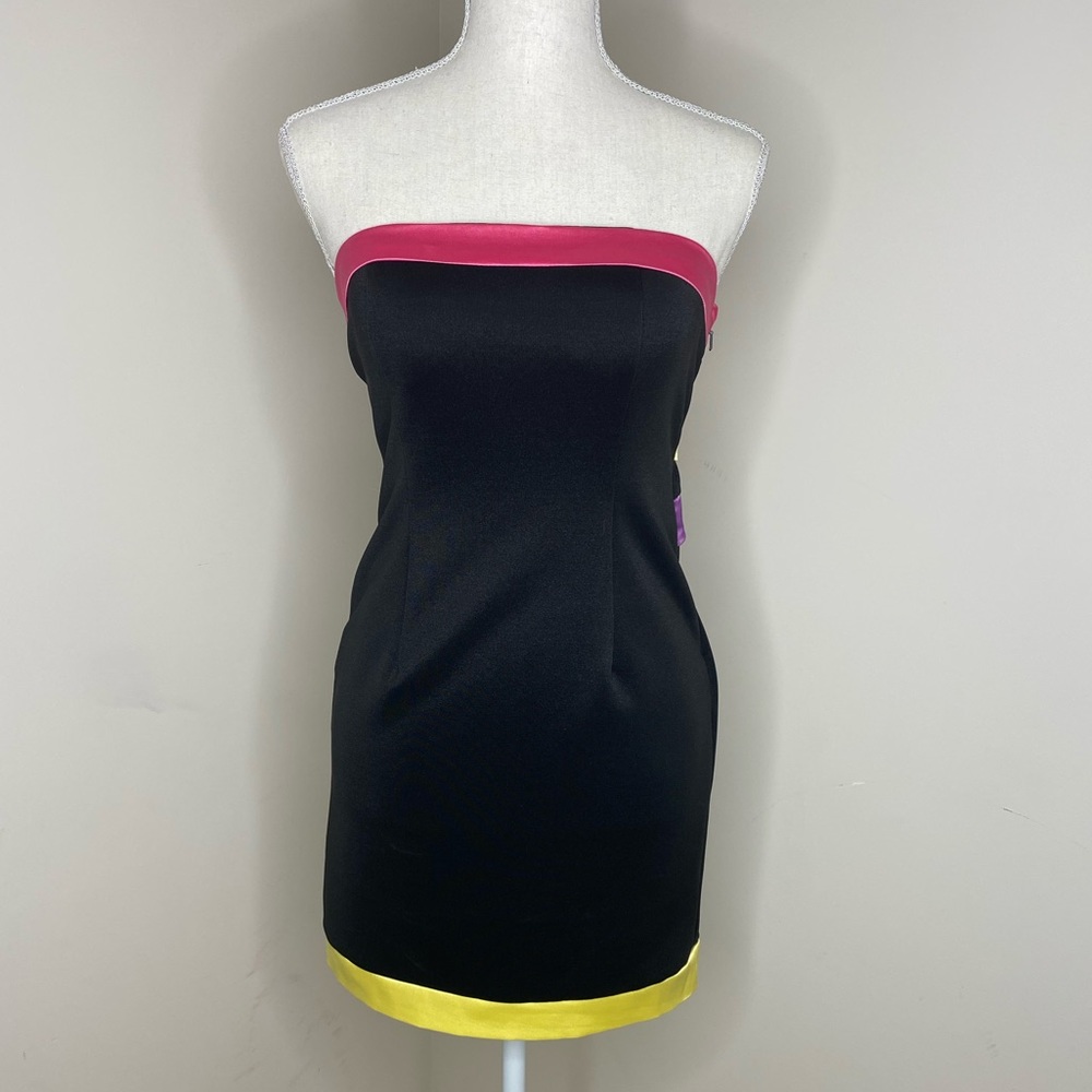 Minuet strapless party dress